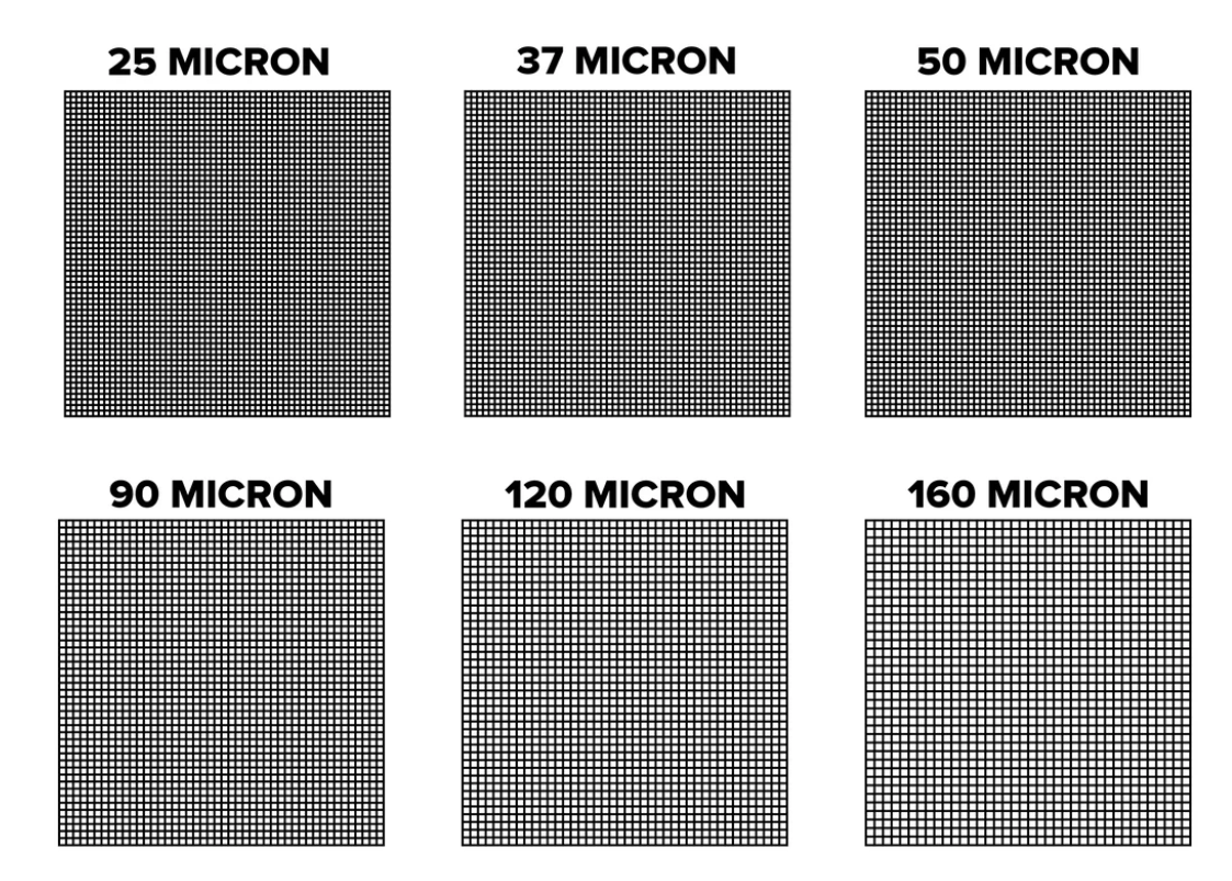 The Press Club 2" x 4" ROSIN BAGS-50 Micron-(10 pack) Micron Options
