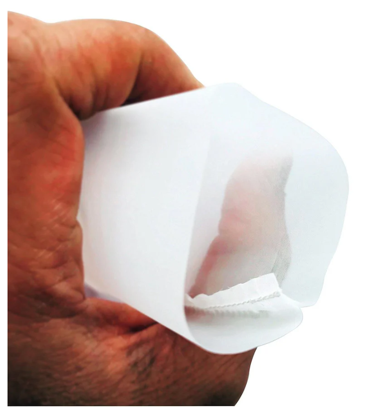 The Press Club 3" x 6" ROSIN BAGS-15 Micron-(25 pack) Outside View