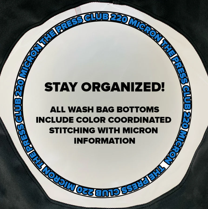 The Press Club 5 GALLON CANVAS BUBBLE BAGS 8-PACK - Bottom