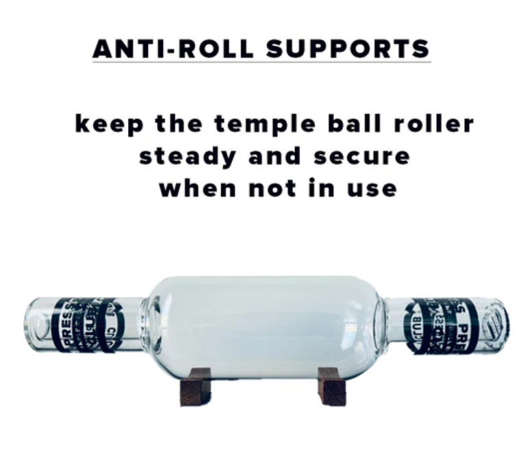 The Press Club x BYRD EXTRACTS TEMPLE BALL ROLLER Anti-Roll Supports