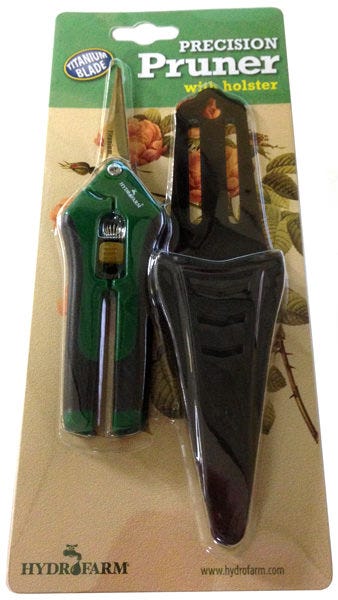 Hydrofarm Titanium Precision Pruner Scissors