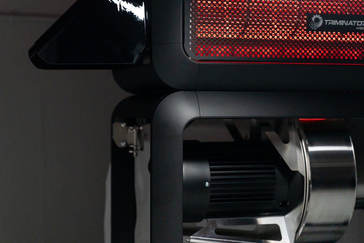 Triminator - Hybrid Motor Closeup