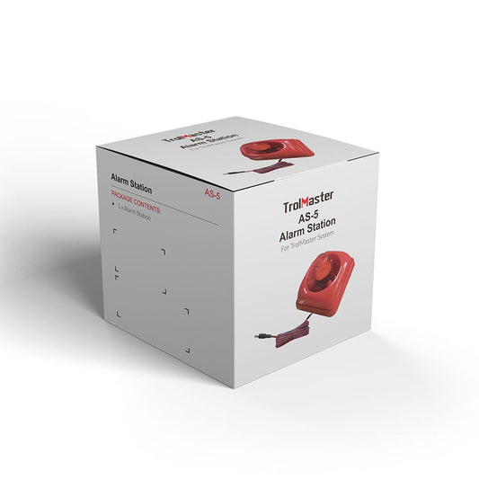Trolmaster Alarm Station Packaging