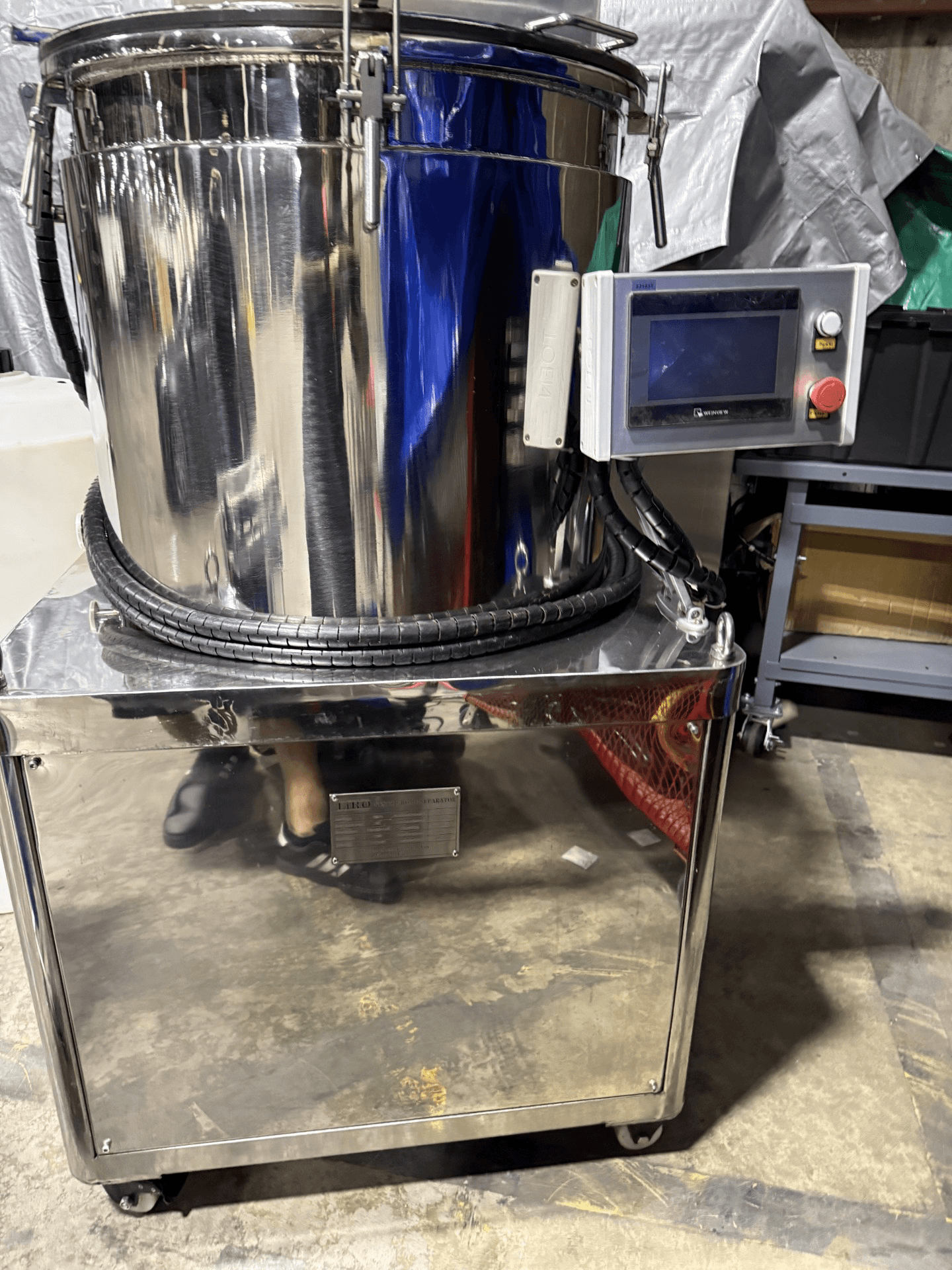 Liro 75 gallon Solventless Trichome Separator