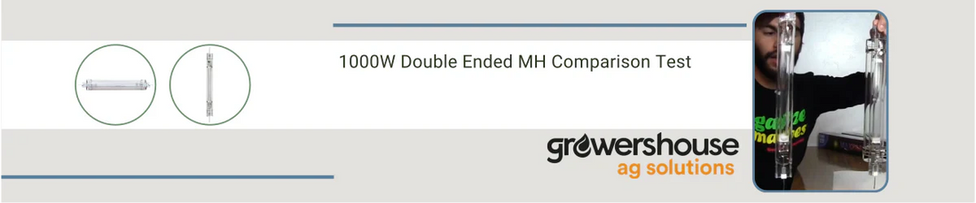 1000W Double Ended MH Comparison Test