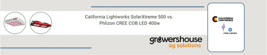 California Lightworks SolarXtreme 500 vs. Phlizon CREE COB LED 400w