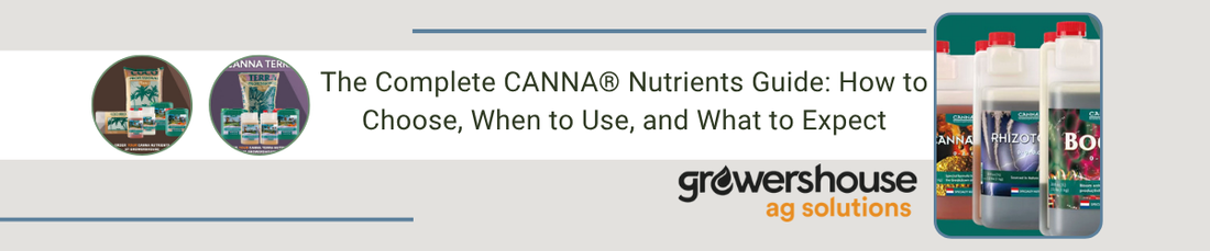The Complete CANNA® Nutrients Guide: How to Choose, When to Use, and What to Expect