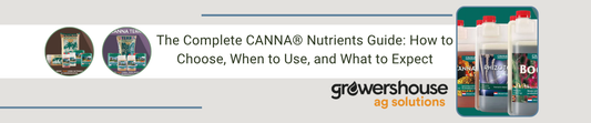 The Complete CANNA® Nutrients Guide: How to Choose, When to Use, and What to Expect