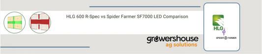 HLG 600 R-Spec vs Spider Farmer SF7000 LED Comparison
