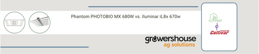 Phantom PHOTOBIO MX 680W vs. Iluminar iL8x 670w