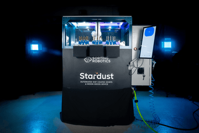 Sorting Robotics Stardust Kief Coating Machine