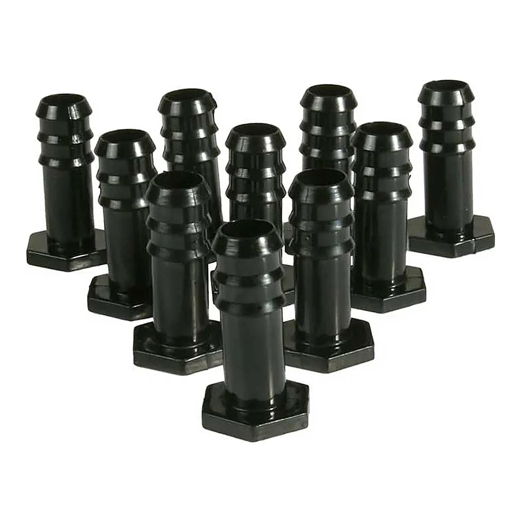 Half-inch rubber stoppers