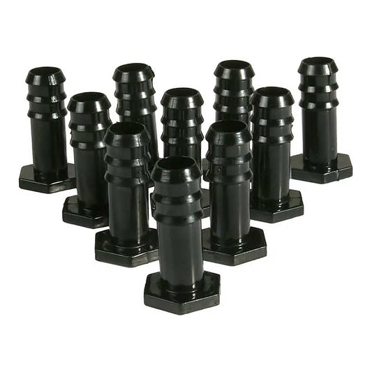Half-inch rubber stoppers