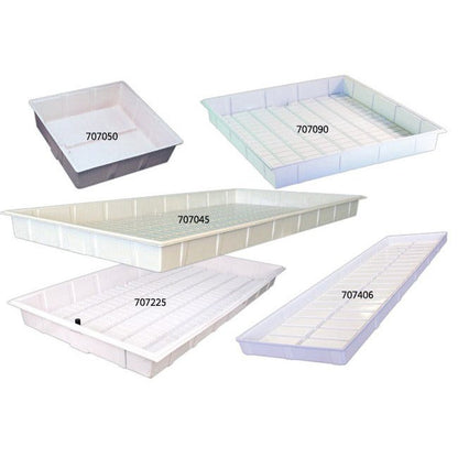 Botanicare White Grow Trays -- 4' X 4'