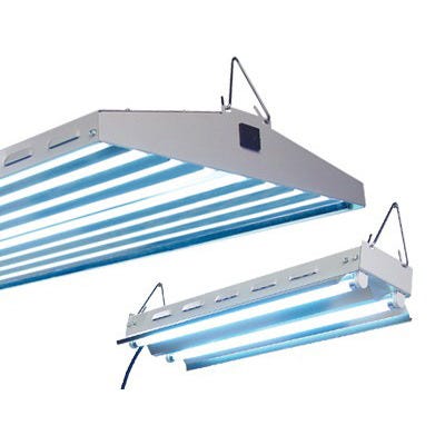 New Wave T5 HO Fluorescent Light Fixture - 8 Lamp - 48 inch