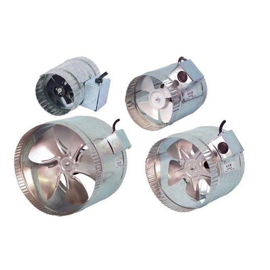 EcoPlus Inline Duct Booster -- 12" - 650 CFM