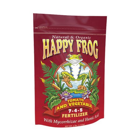FoxFarm Happy Frog Tomato & Vegetable Fertilizer 5-7-3