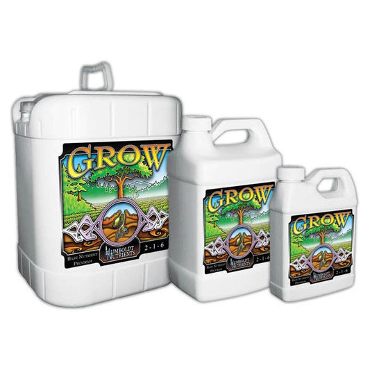 Humboldt Nutrients Grow 2 - 1 - 6 -- 2.5 Gallon