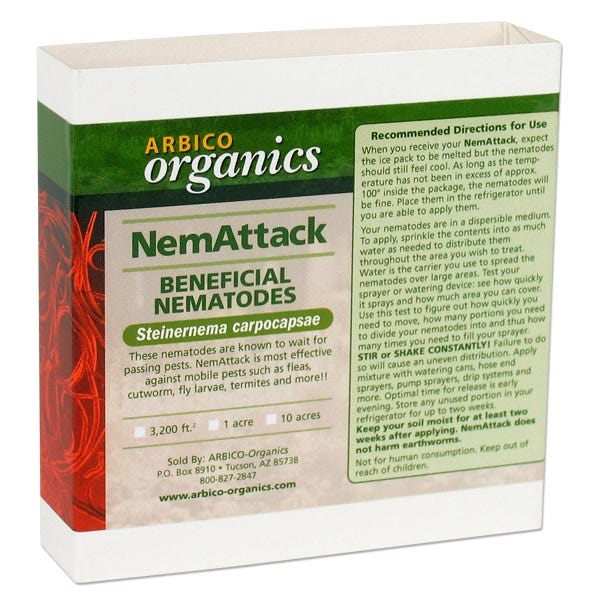 NemAttack - Sc Beneficial Nematodes Steinernema carpocapsae