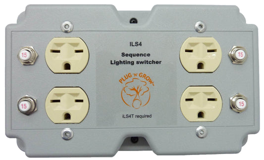 ILS4 4 Lights/Load Switcher, 240V In, 240V Out, 120V