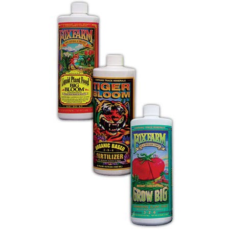 FoxFarm Nutrient Trio Bundle Hydroponics