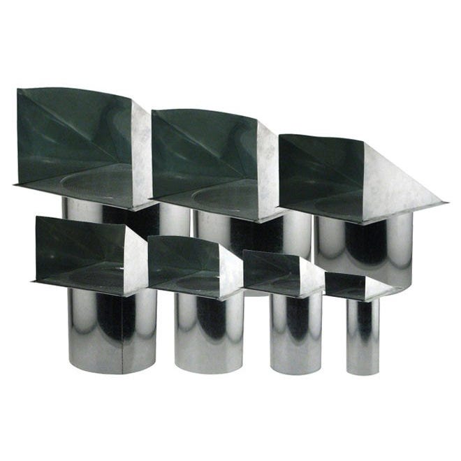 Ideal-Air Screened Wall Vent -- 12 "