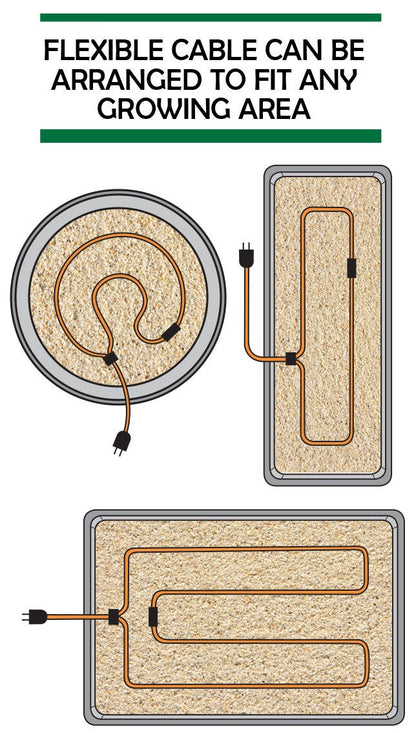Jump Start Soil Heating Cable 24ft