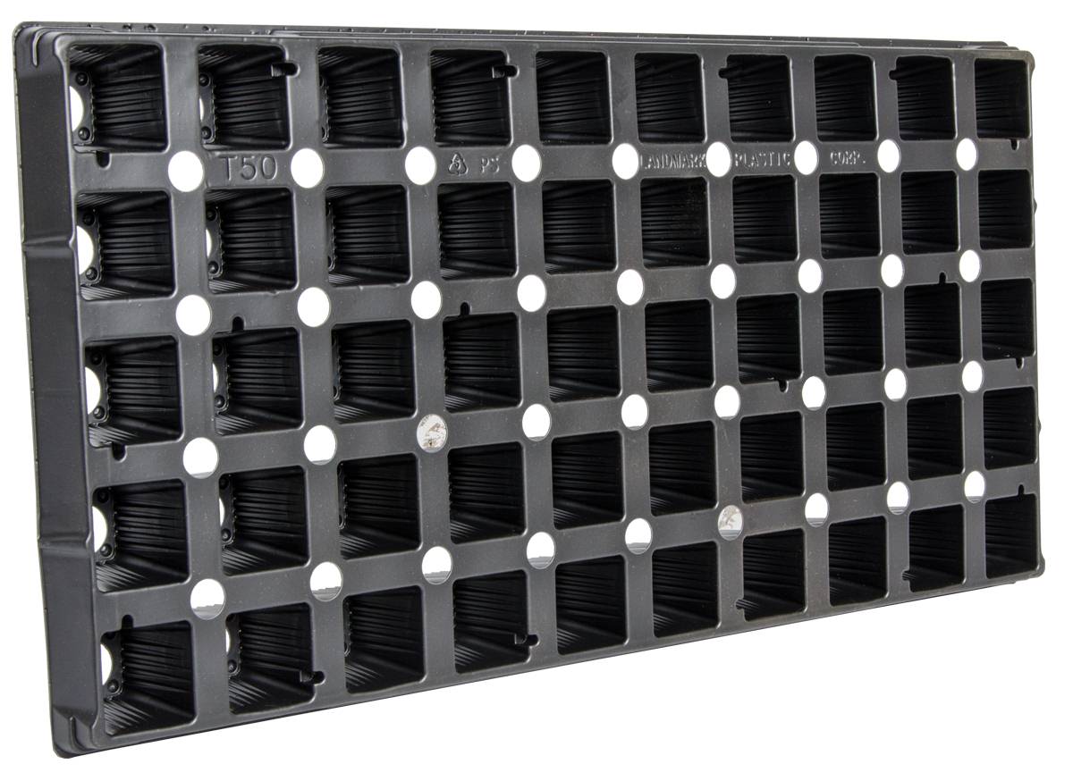 Hydrofarm 50-Cell Square Plug Flat Insert