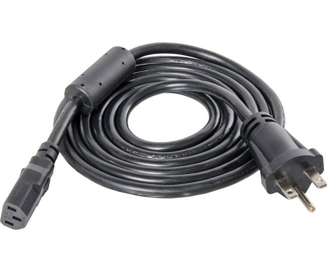 Power Cord For Phantom, Phantom DE, and Xtrasun Ballasts, 8"