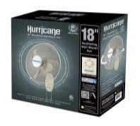 Hurricane Supreme Wall Mount Fan 18 in