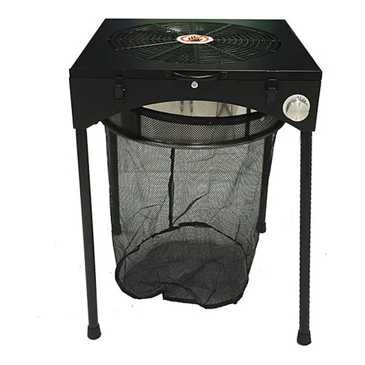 18 inch stand up trimmer with collection bag fitted