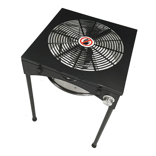 18 inch stand up bud trimmer with motor driven blade head
