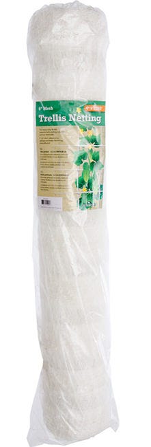 Hydrofarm Trellis Netting, 4' x 3,280' Roll, 6" Mesh