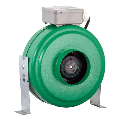 Inline duct fan included in the package