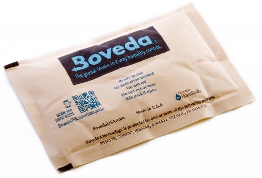 Boveda 62% 2-Way Humidity Control Packs 67g