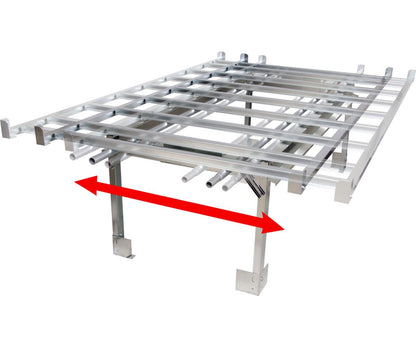 Active Aqua 4' X 8' Rolling Bench System
