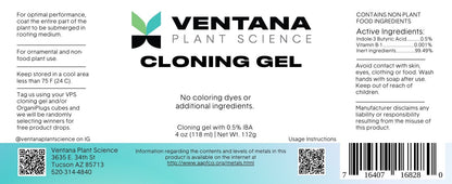 Ventana Plant Science Cloning Gel - Label