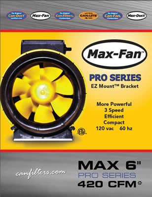 Can-Fan Max Fan Pro Series 8 inch - 863 CFM