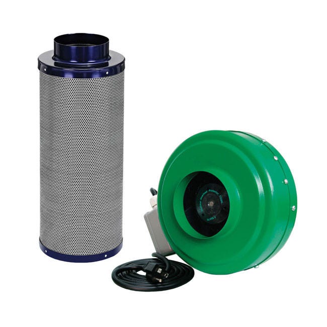 Active Air - 6" Inline Duct Fan + Carbon Filter (6x24) Combo
