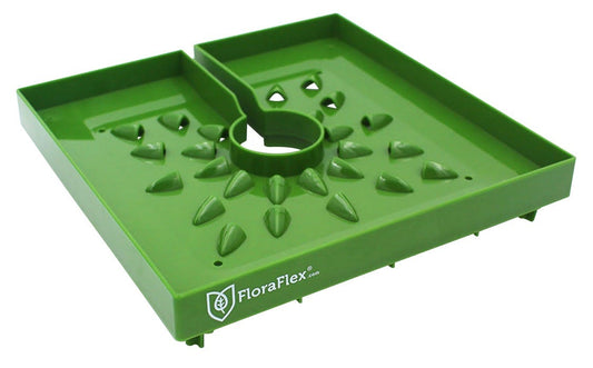 FloraFlex 8 in FloraCap 2.0 Top Feed Dripper for Rockwool Cubes