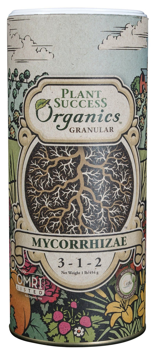 Plant Success Organics Granular Mycorrhizae 3-1-2, 1 lb