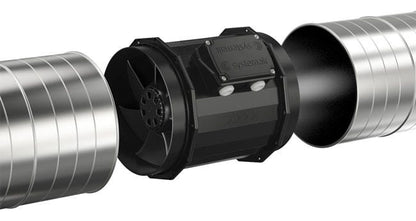 Fantech Revolution Stratos Mixed Flow Inline Fan 8 in - 647 CFM