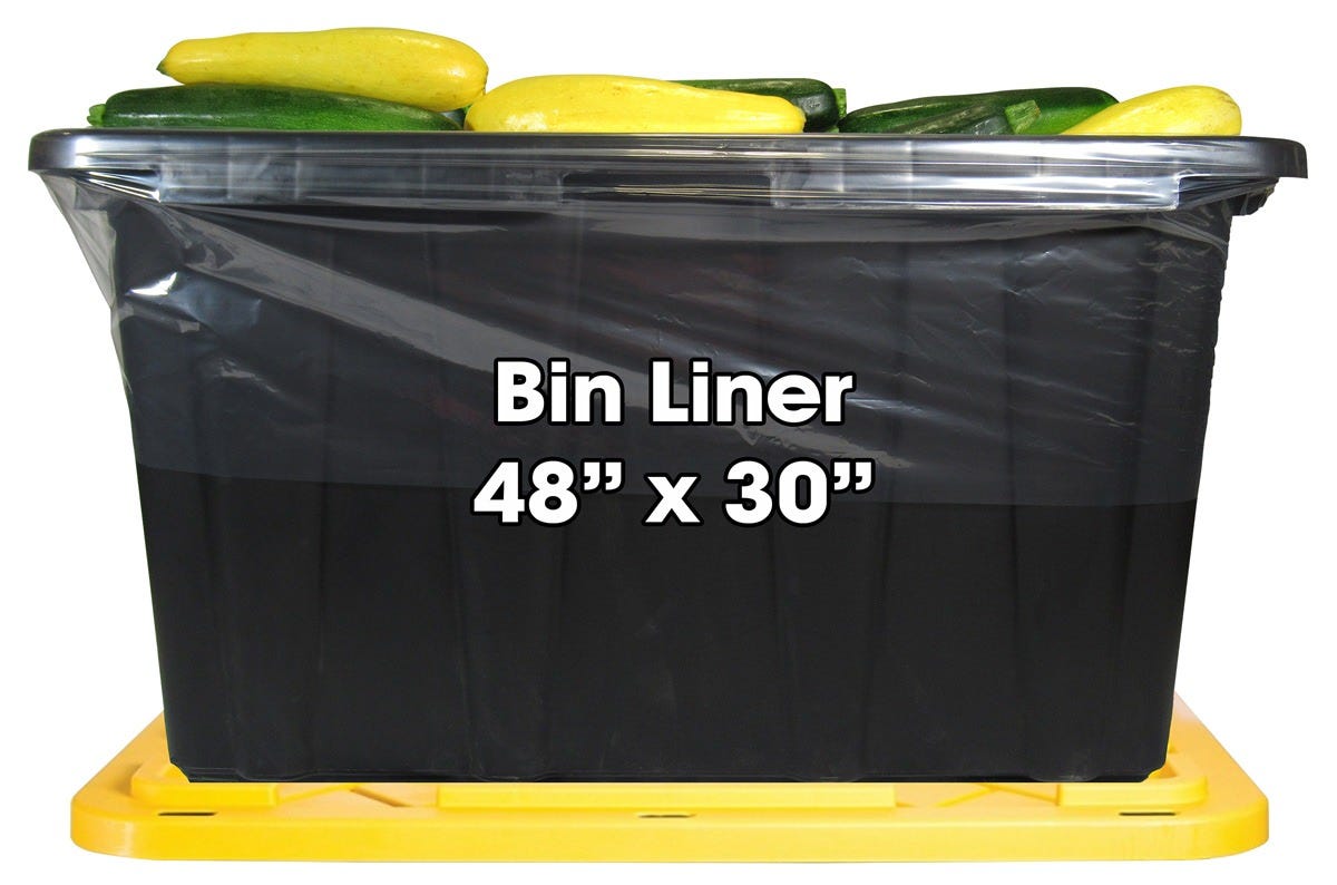 True Liberty Bin Liners 44 in x 30 in (25/Pack) Example Usage