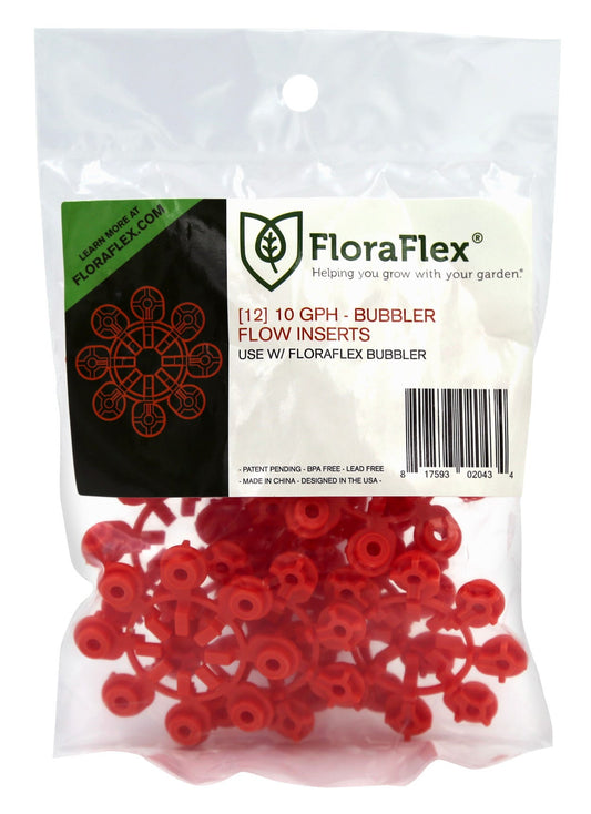 FloraFlex Bubbler Flow Insert 10 GPH (Bag of 12 Inserts)