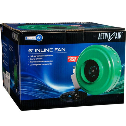 Active Air 6" Incline Duct Fan box