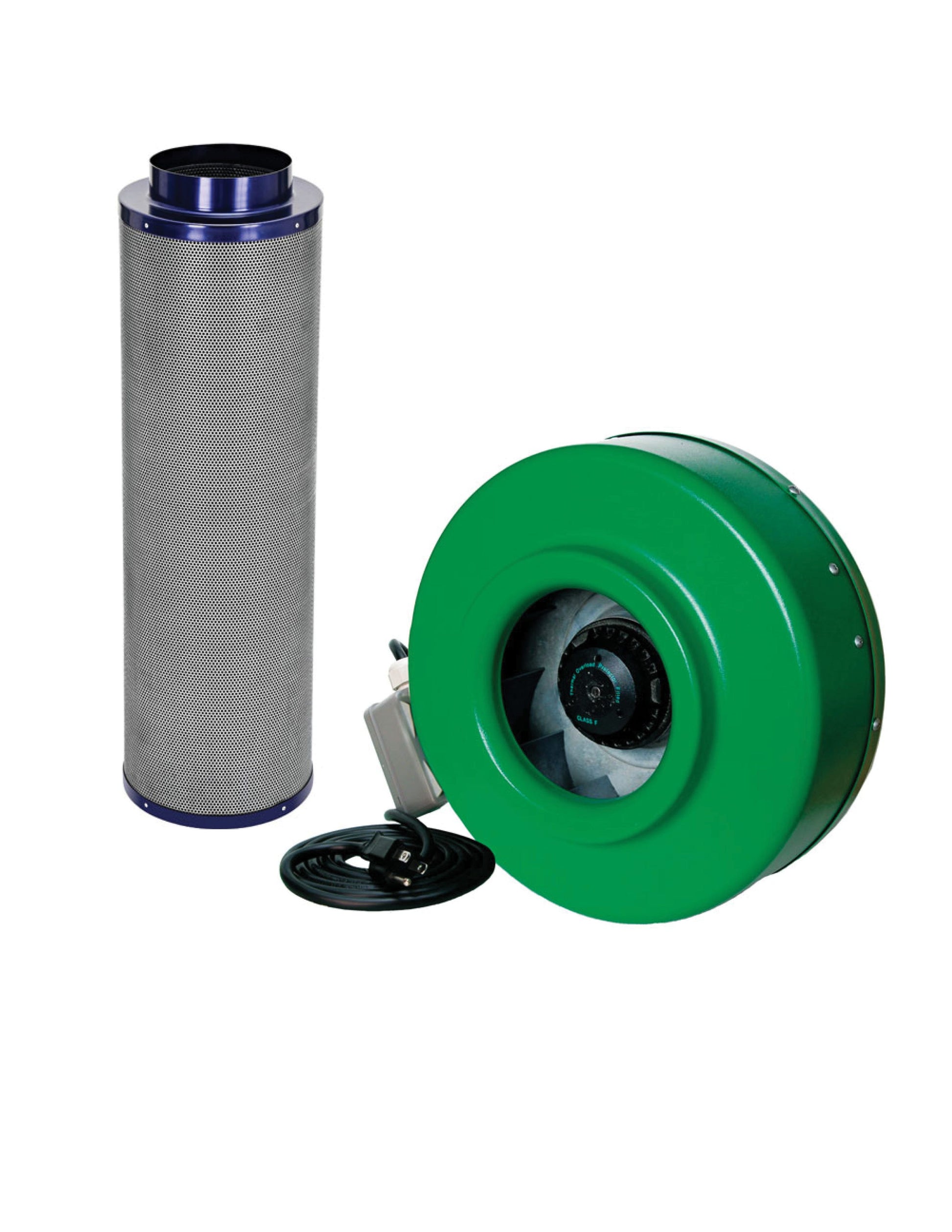 Active Air - 8" Inline Duct Fan + Carbon Filter (8x39) Combo