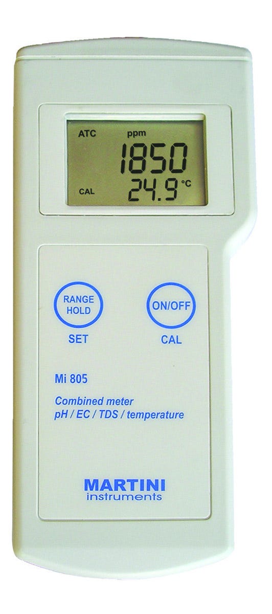 Commercial Grade Combo pH/EC/TDS/Temp Meter