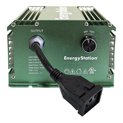 945 Watt CMH SE DigiLamp and EnergyStation Ballast Kit | 3200K, 240V - EnergyStation ballast, output side