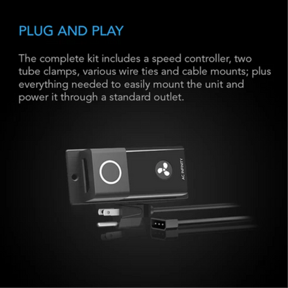 AC Infinity AIRLIFT S-Series plug and play