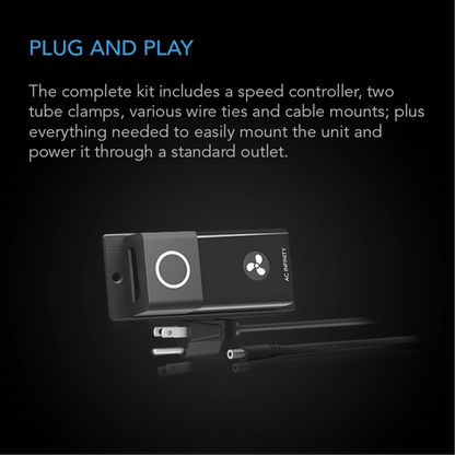 AC Infinity CLOUDLINE S-Series plug and play